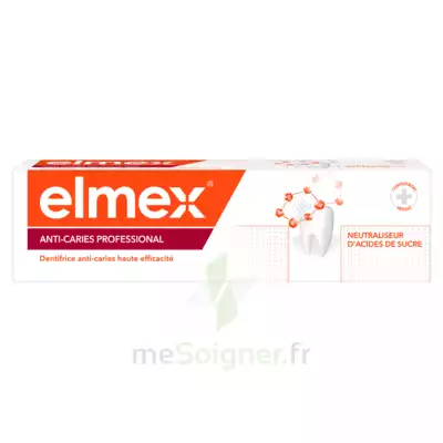 Elmex Anti-caries Professional Dentifrice T/75ml à Périgueux
